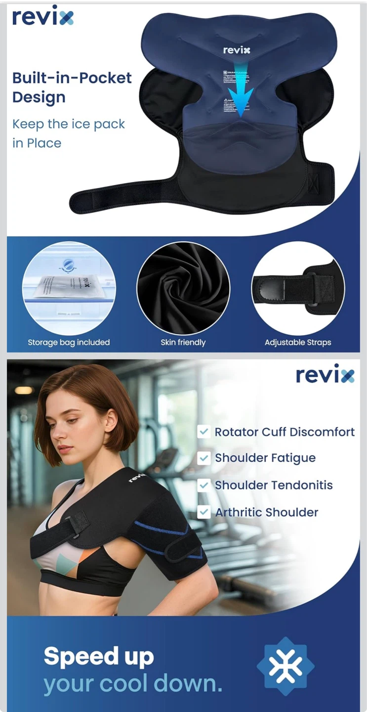 Revix Shoulder Ice Pack with Gel Pack - photo 2
