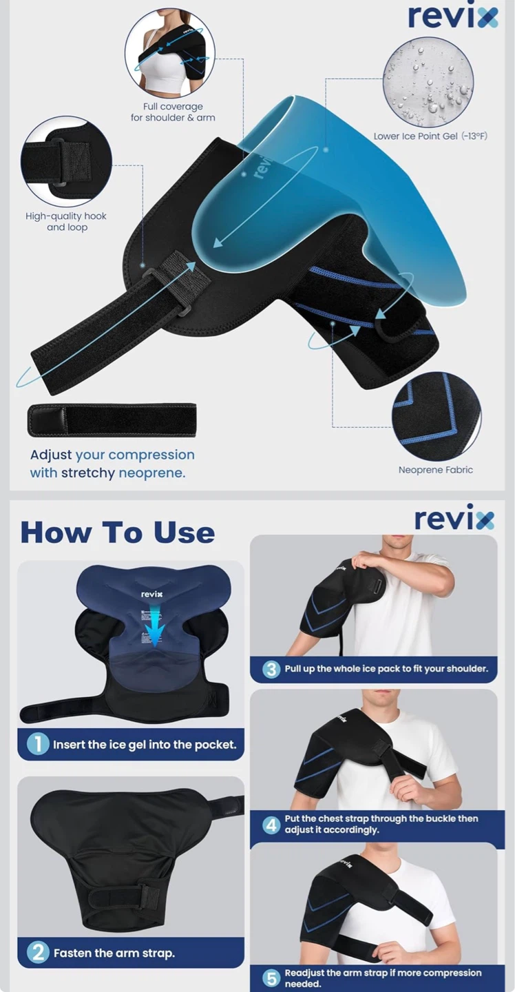 Revix Shoulder Ice Pack with Gel Pack - photo 4