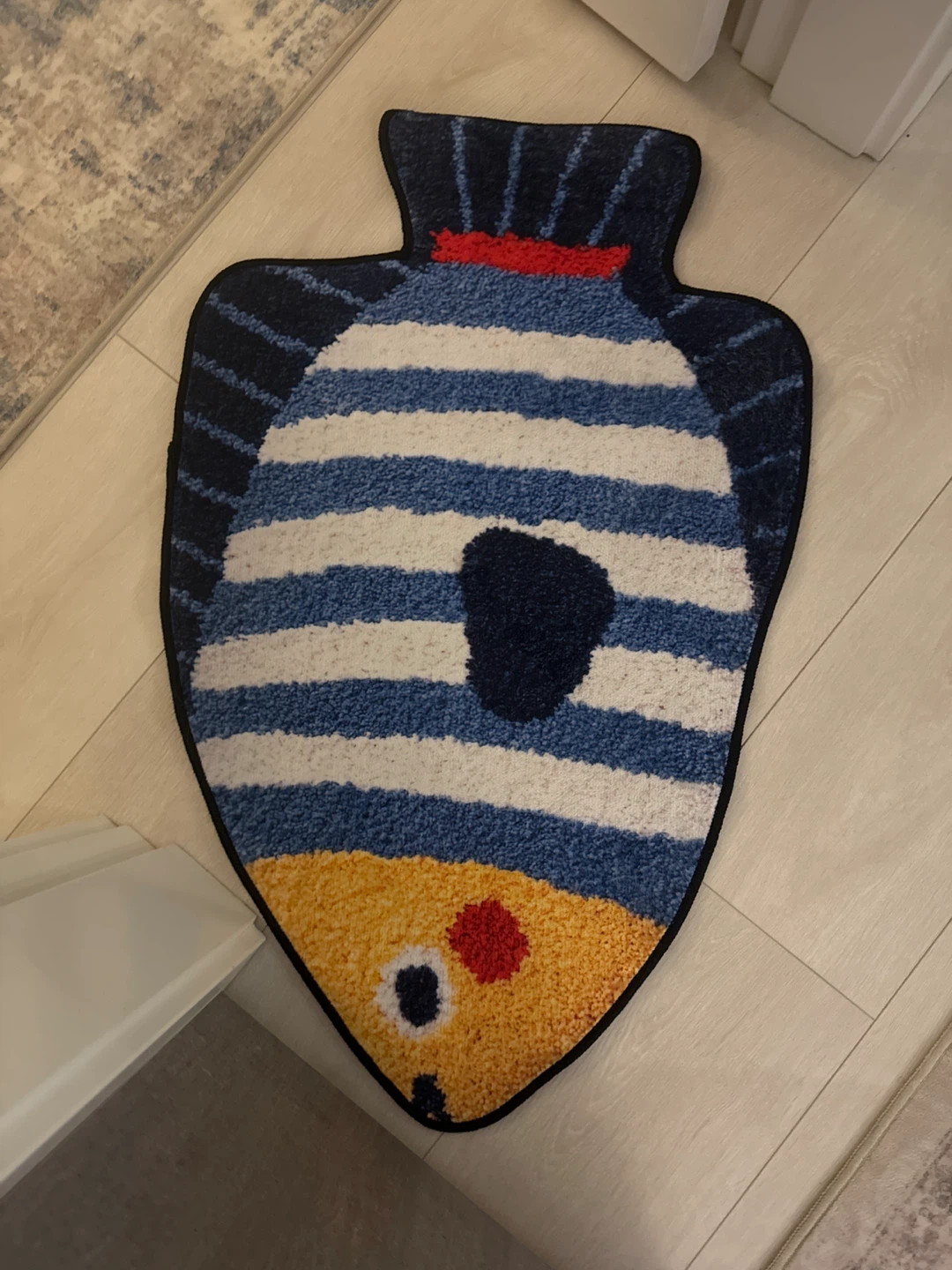 Fish Shaped Bath Mat