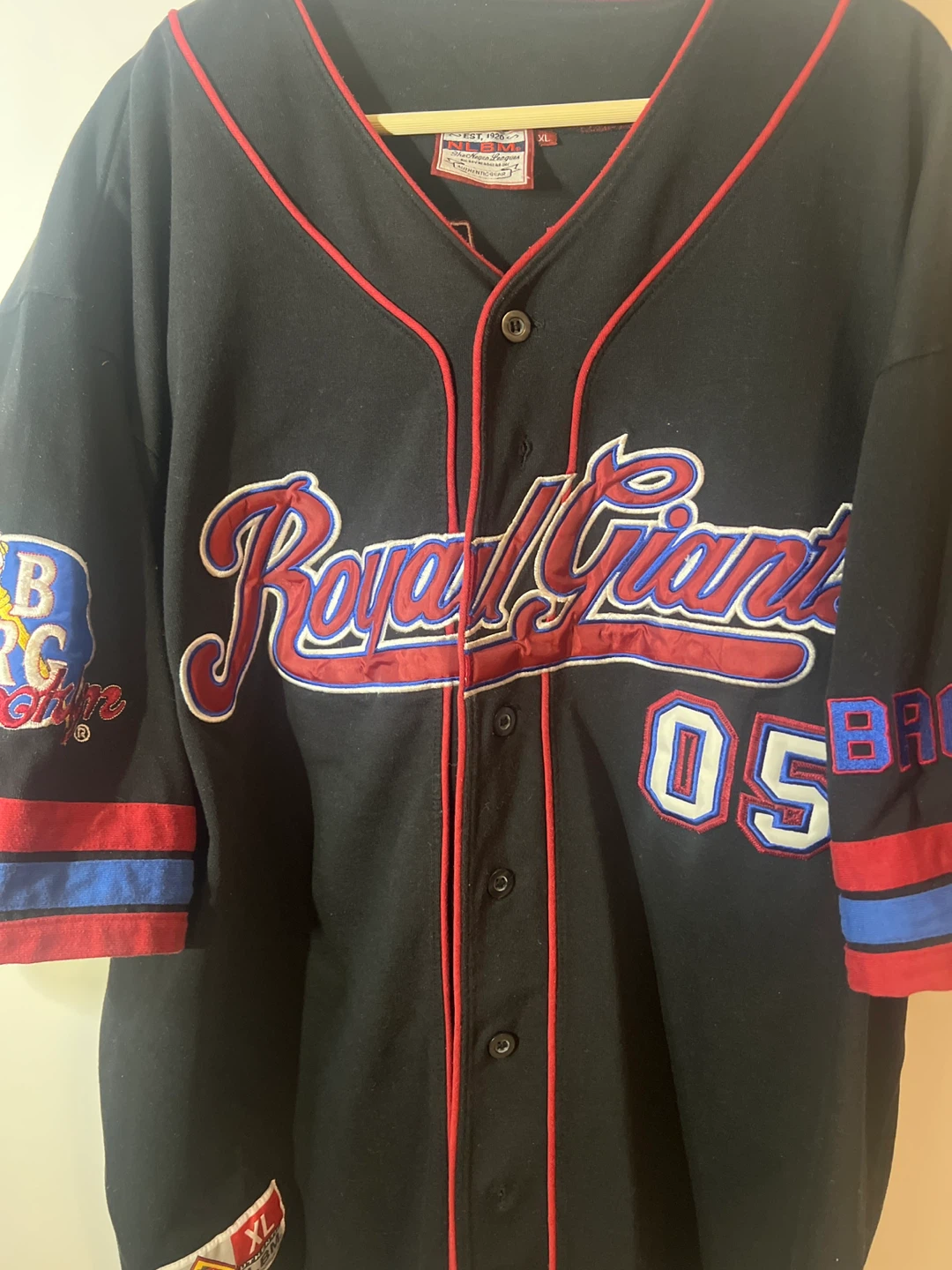 NLBM Royal Giants Baseball Jersey XL - photo 3