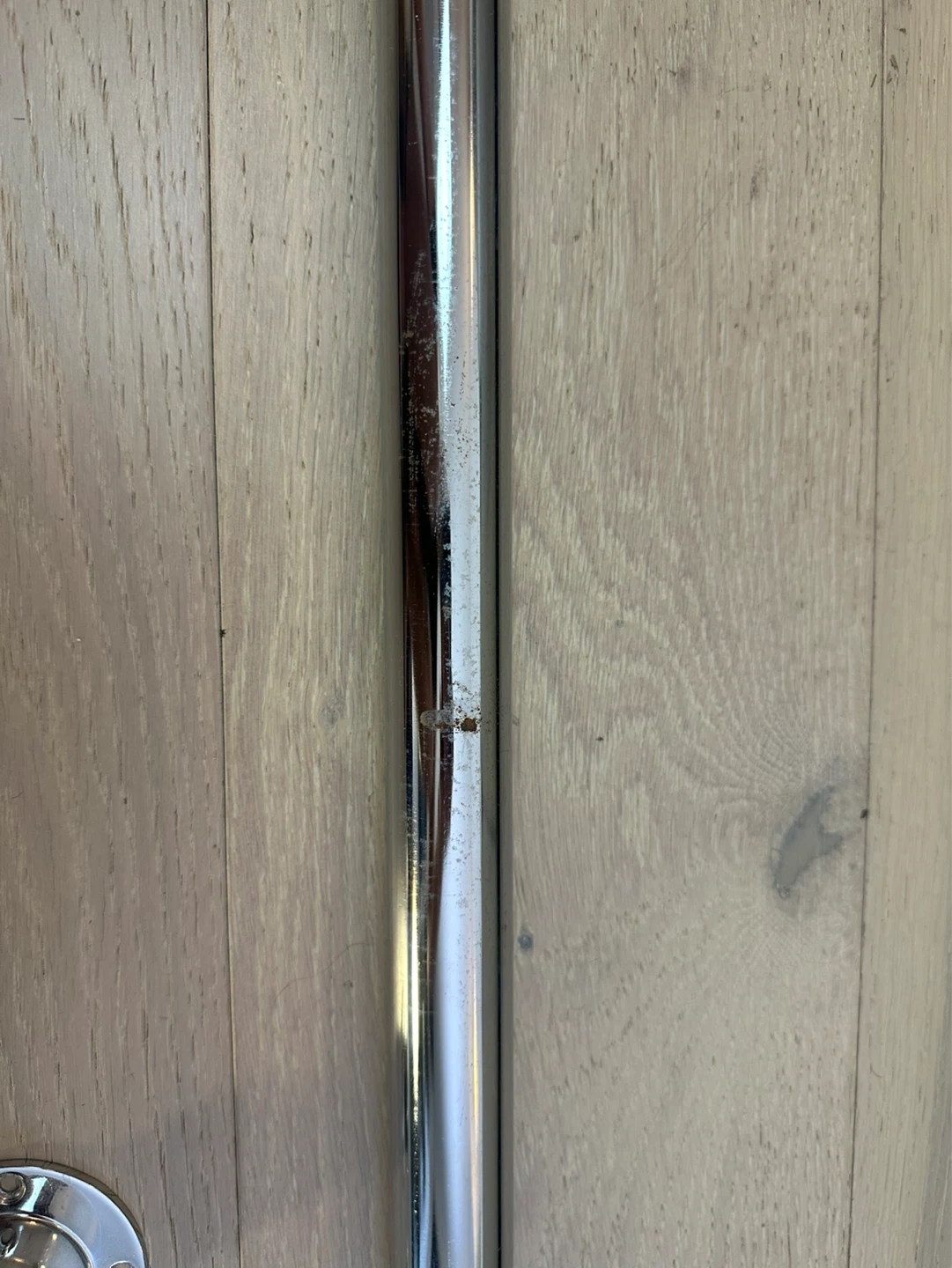 45" L Chrome Heavy-Duty Closet Pole + 2 Sockets - photo 5