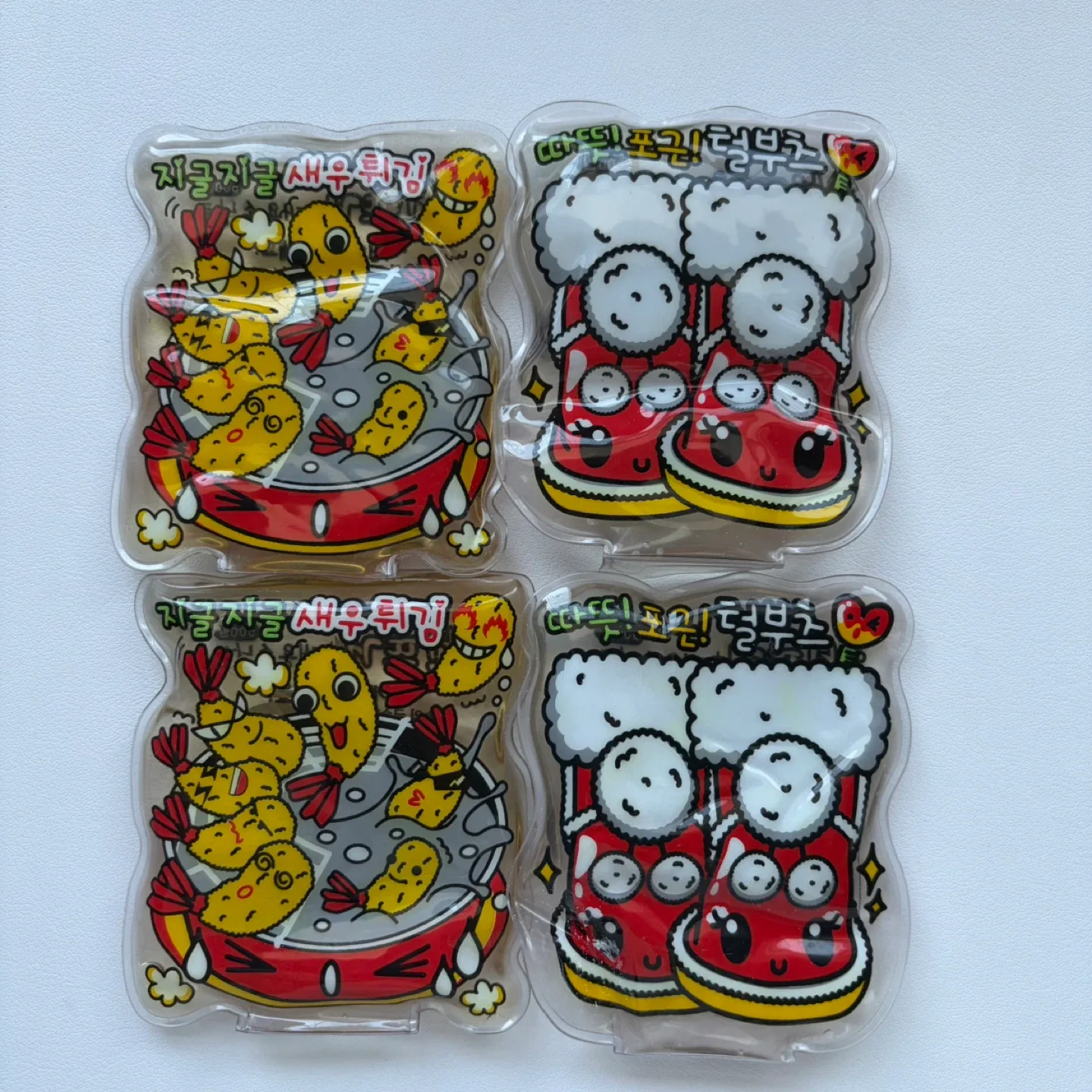 Reusable snap hand warmers (4)