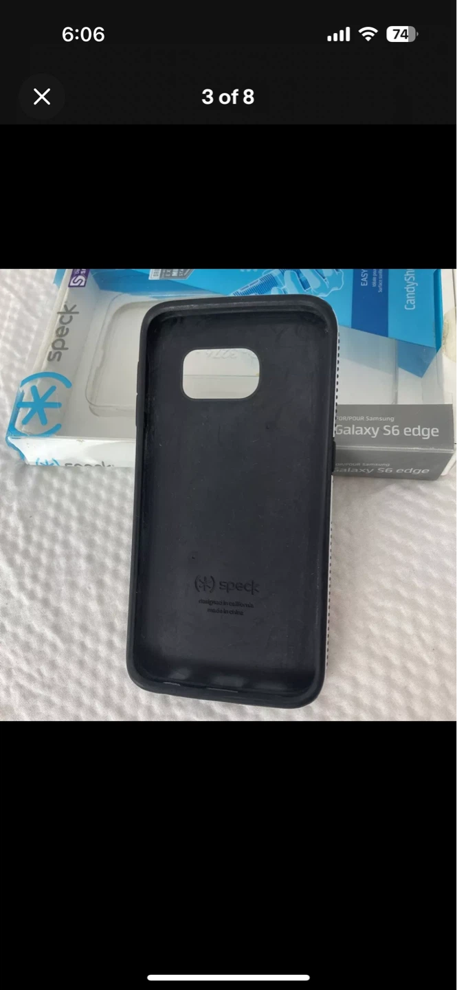 Speck CandyShell Galaxy S6 Edge Phone Case White - photo 3