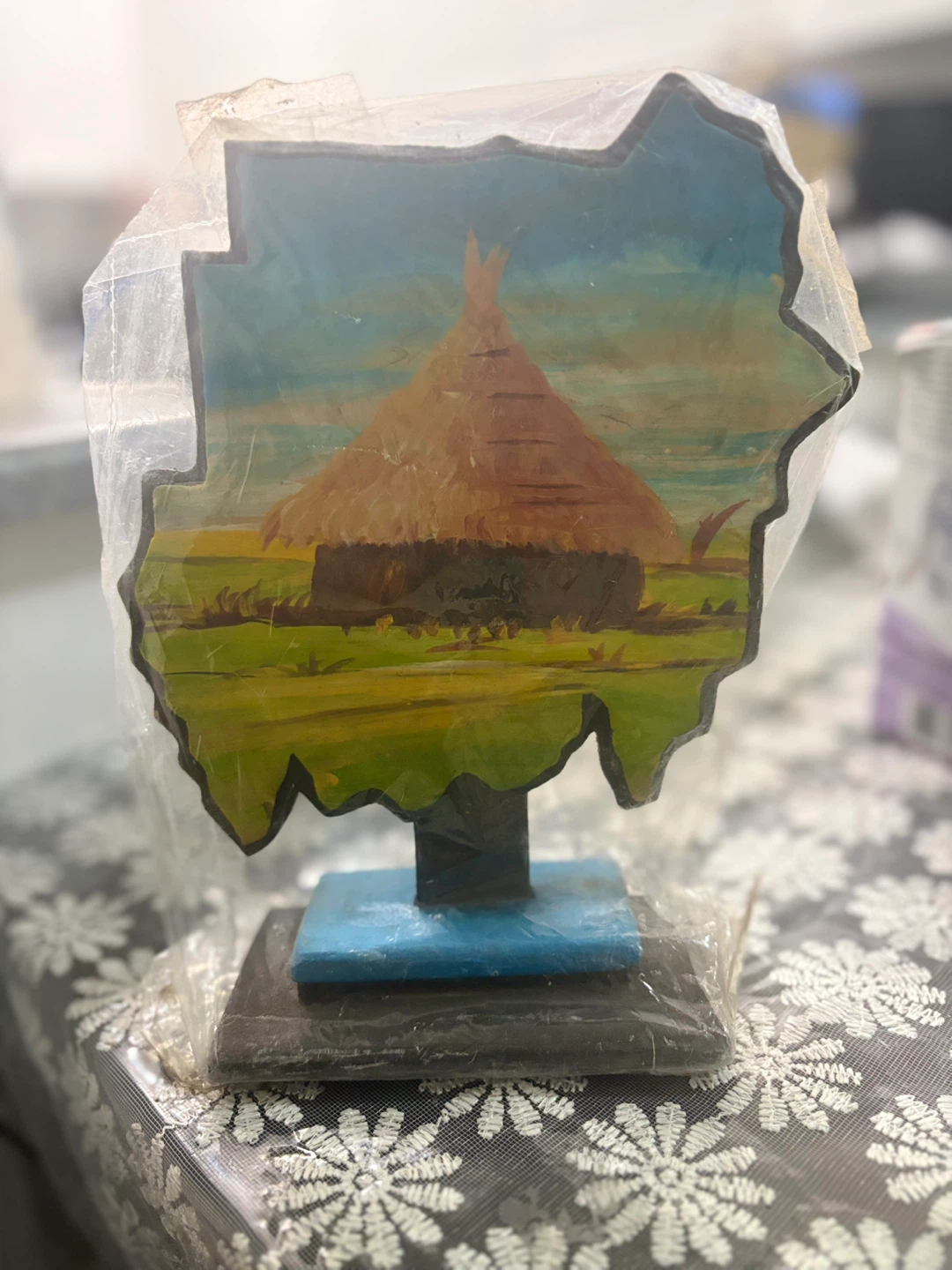 Sudan wood carving-Art
