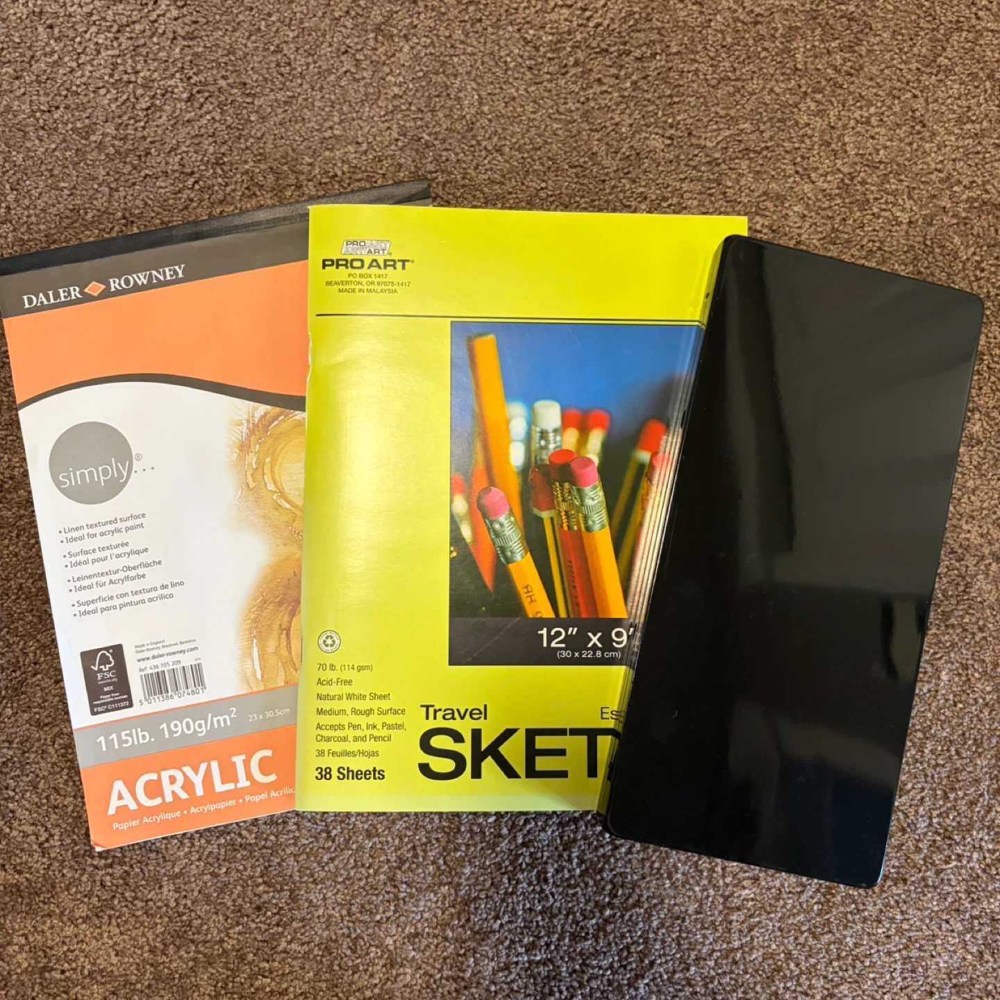 Art supplies set