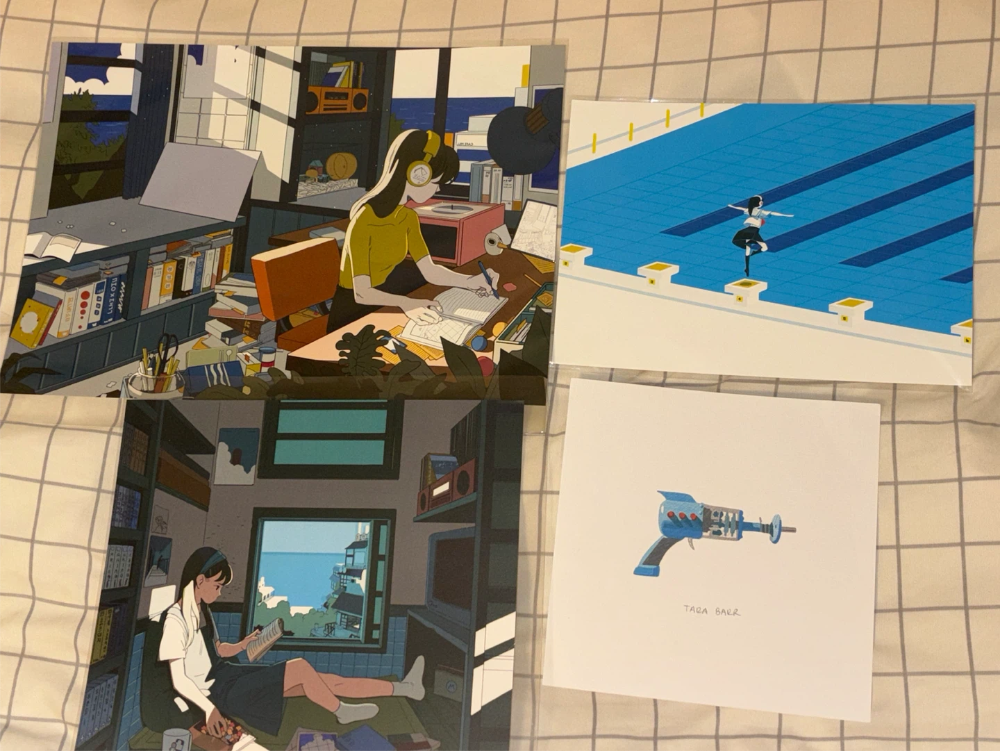 Anime-style illustration art posters - photo 5