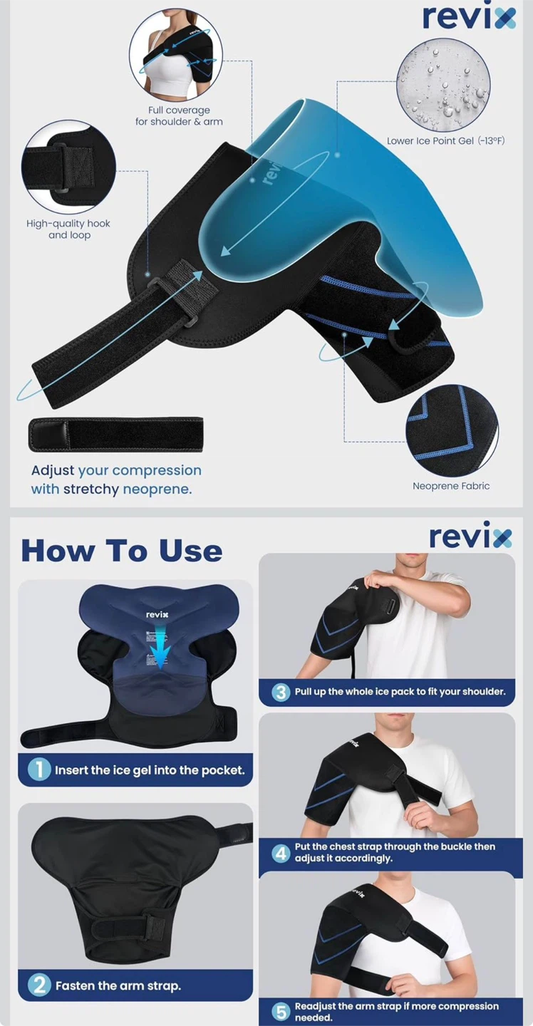 Revix Shoulder Ice Pack Wrap