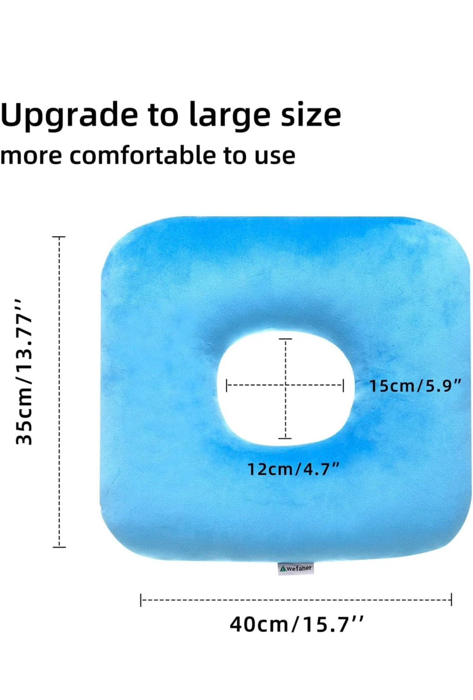 Blue Ring Cushion Seat Pillow - photo 2