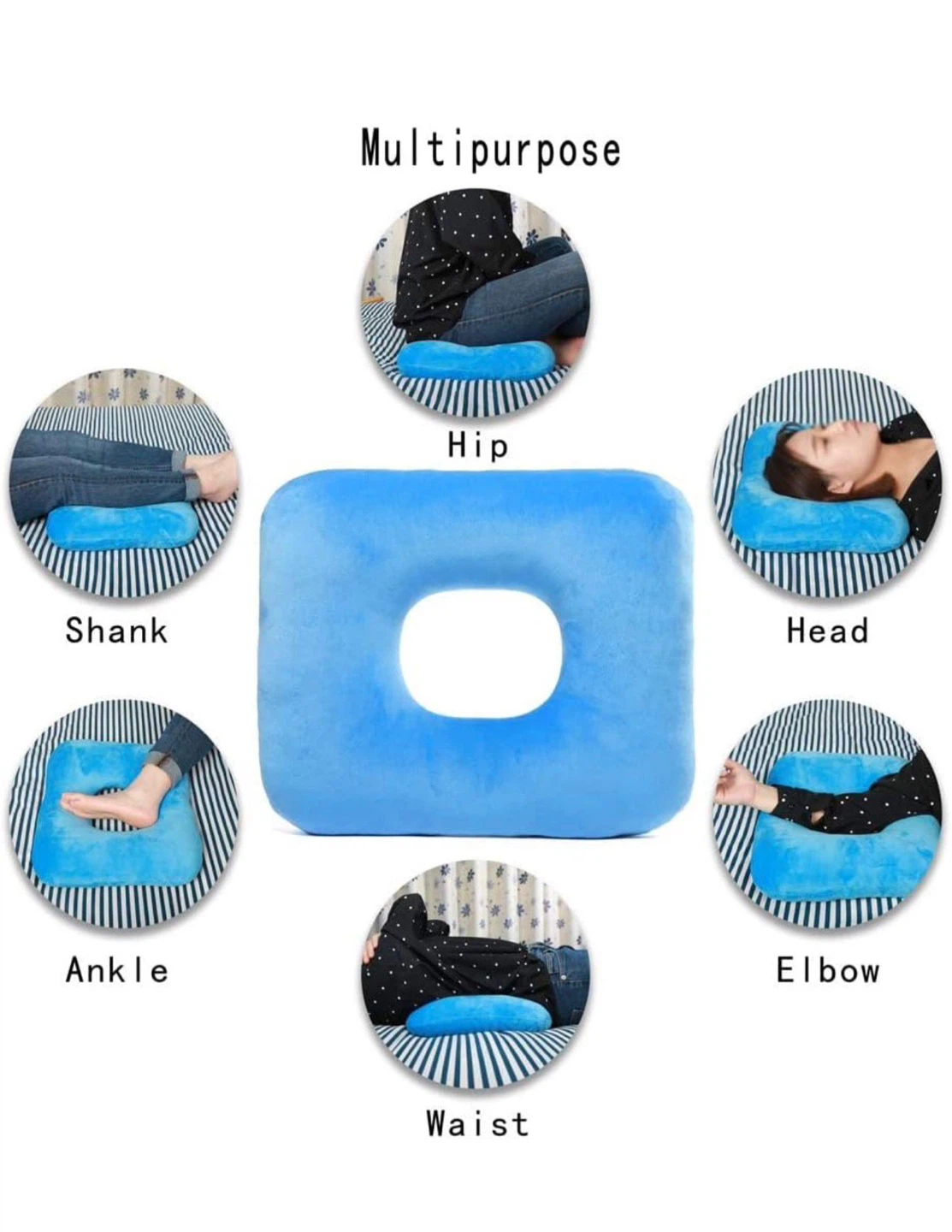 Blue Ring Cushion Seat Pillow - photo 4