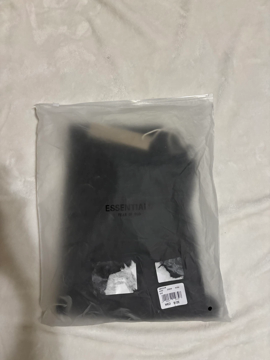 Fear of God Essentials Hoodie - Black - photo 3