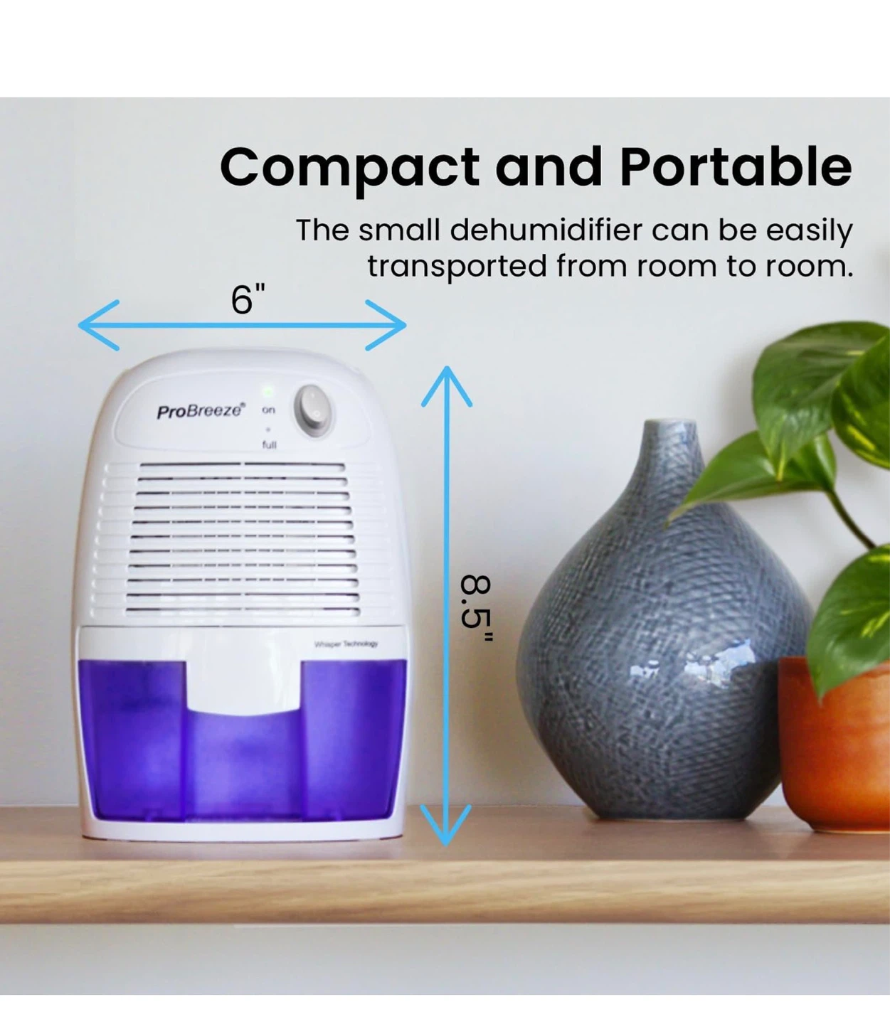 ProBreeze Compact Dehumidifier - photo 3