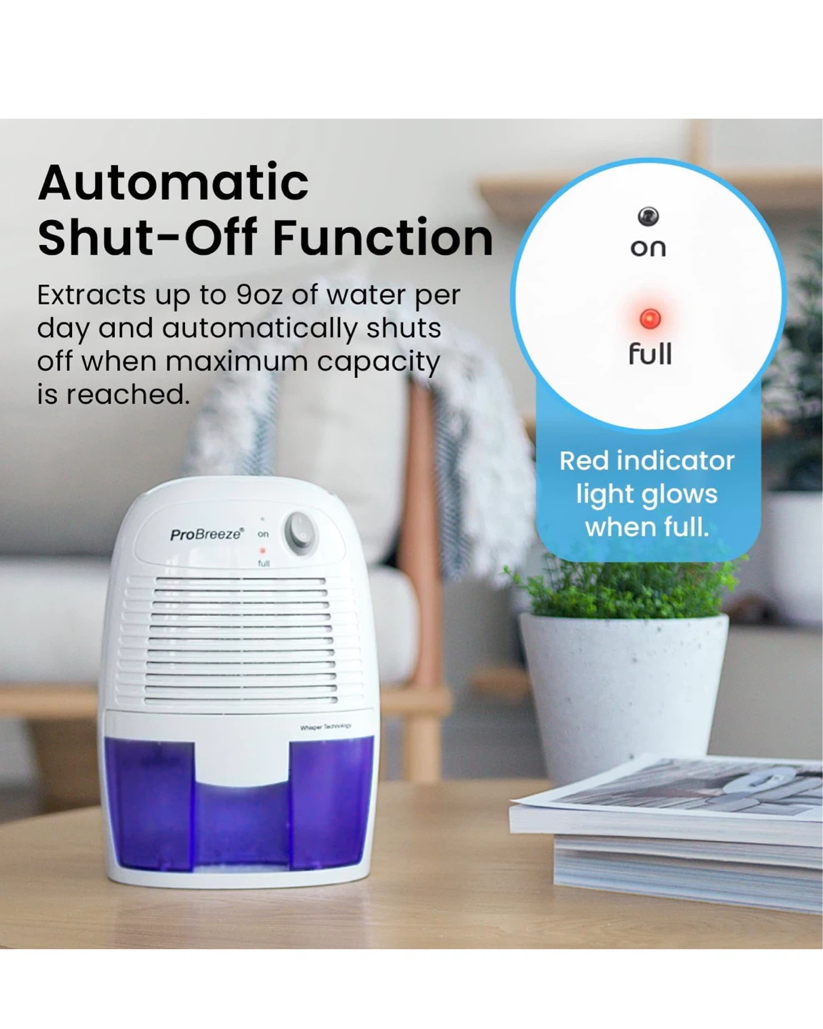 ProBreeze Compact Dehumidifier - photo 5