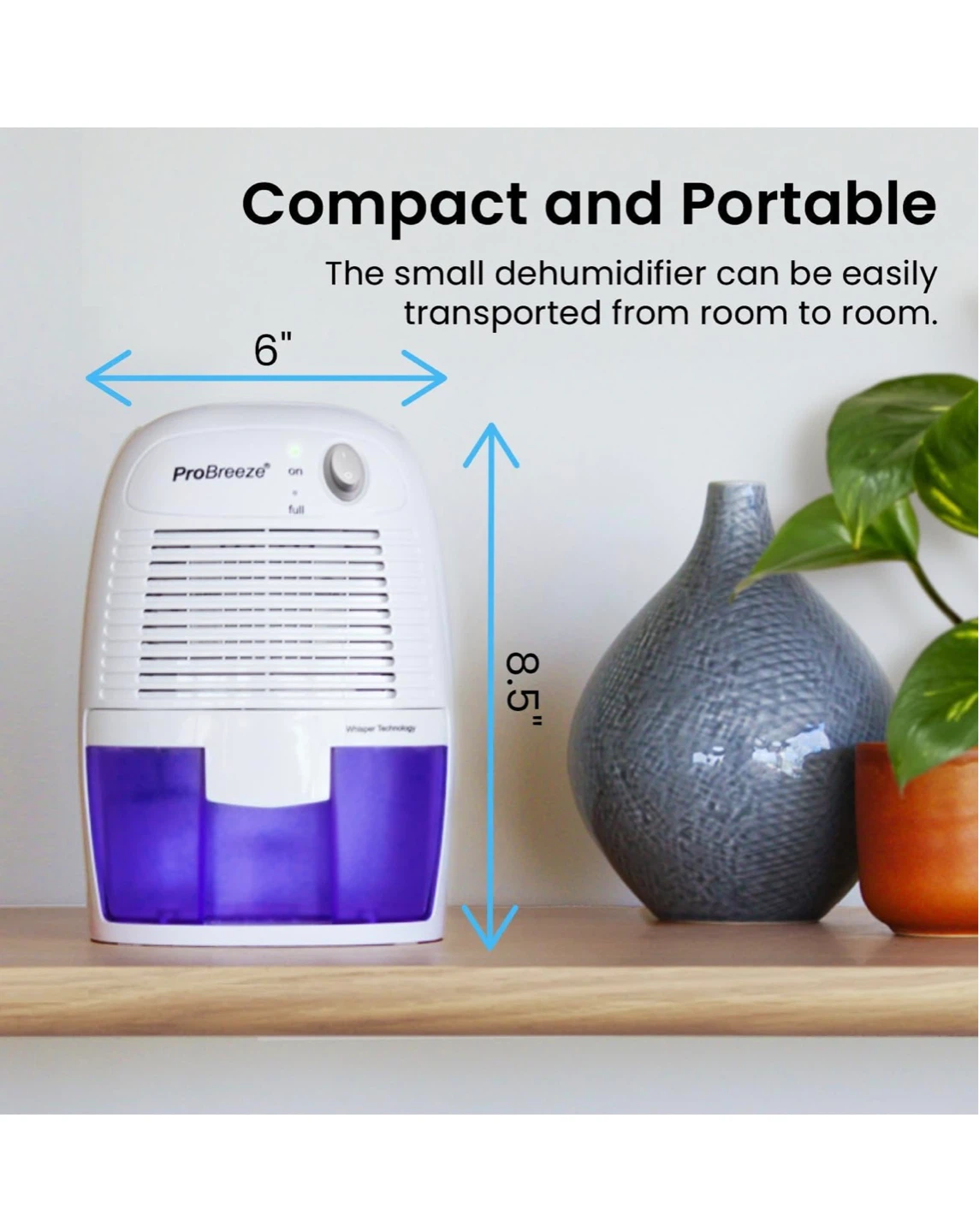 ProBreeze Compact Dehumidifier - photo 2
