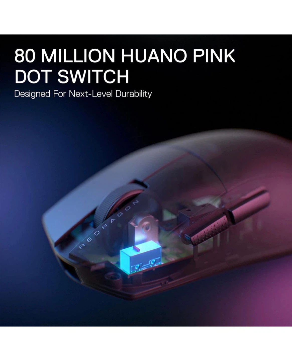 Redragon M916 Pro 4K Lightweight Gaming Mouse - photo 2
