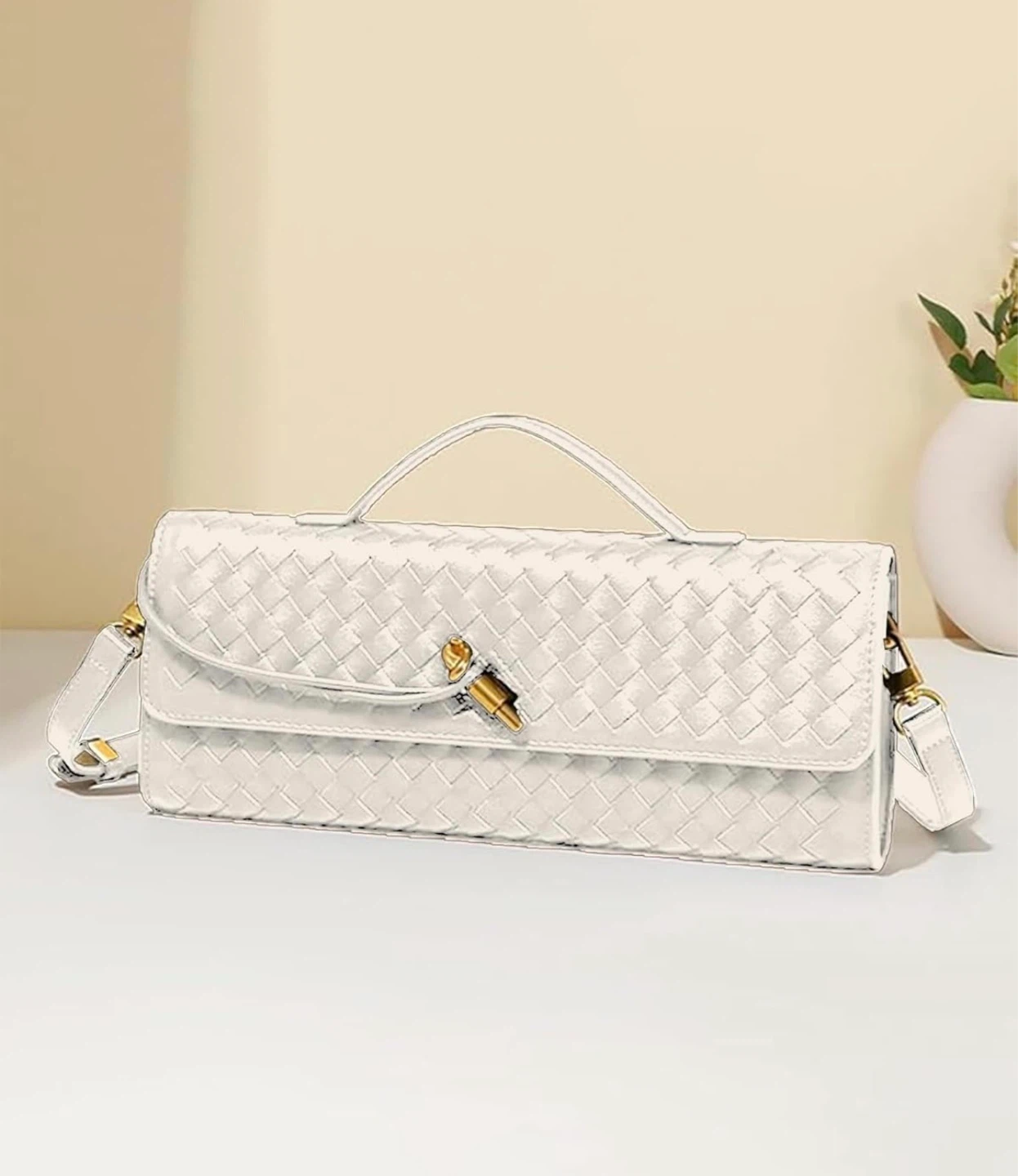 Woven Handbag for Women Fashion Evening shoulder   Bags 2024 - photo 3