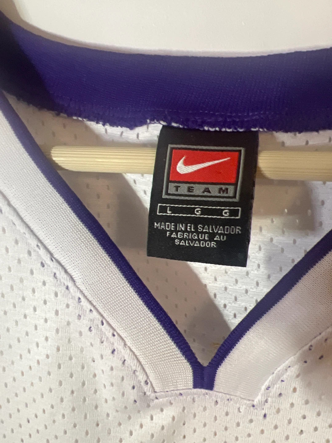 Nike Los Angeles Lakers Payton 20 Basketball Jersey - photo 3