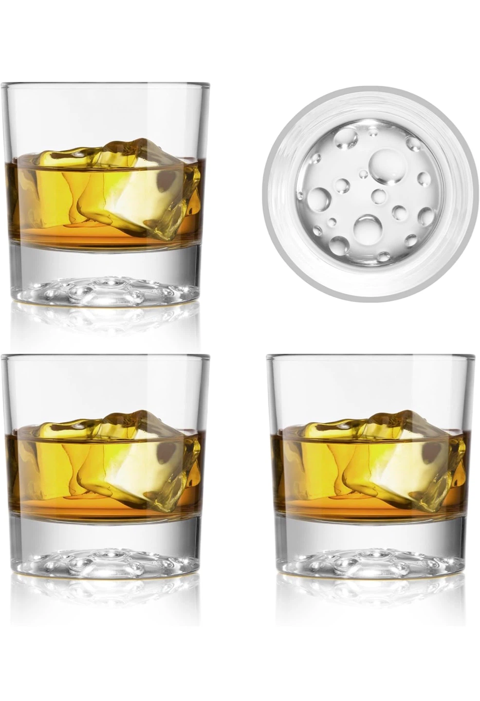 Set of 4 Whiskey Glasses