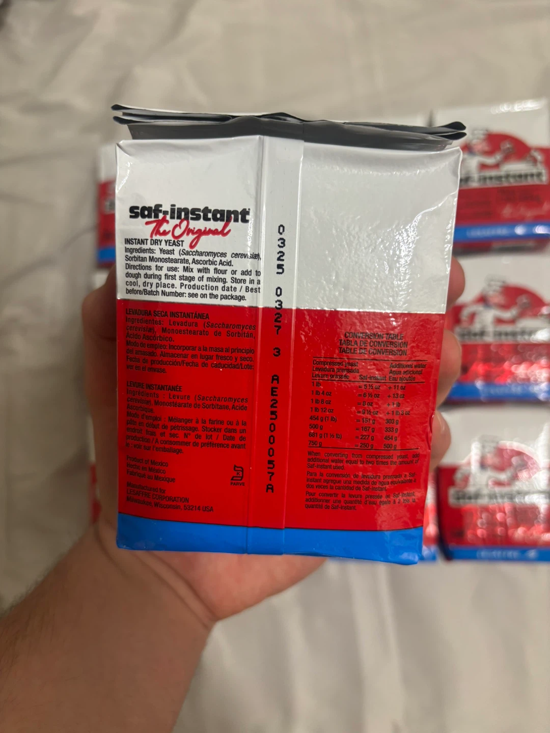 Saf-Instant The Original Instant Dry Yeast 16oz - photo 3
