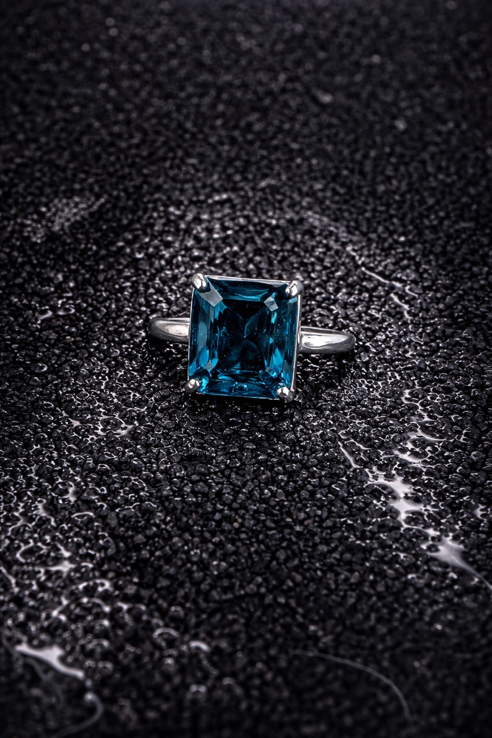 London Blue Topaz Ring