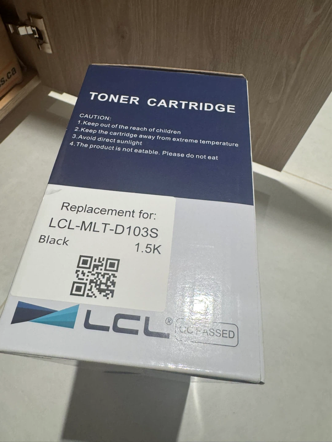 LCL Black Toner Cartridge for LCL-MLT-D103S - photo 2