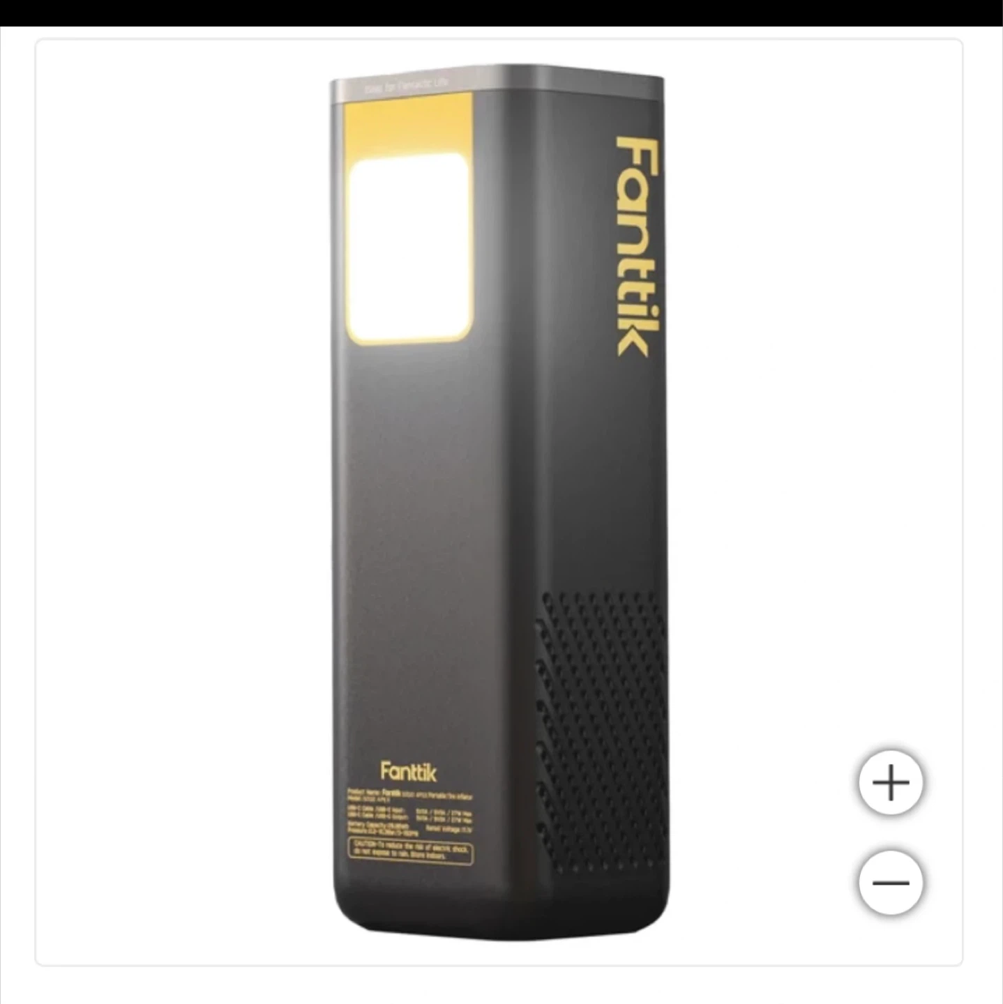 Fanatic S200 APEX Portable Air Pump and  with Power Bank - photo 2