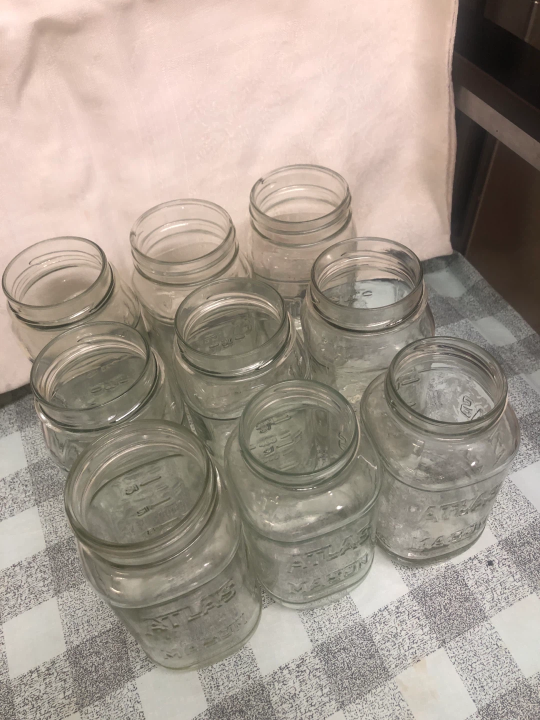 Atlas Mason Jars - Set of 9 - photo 2