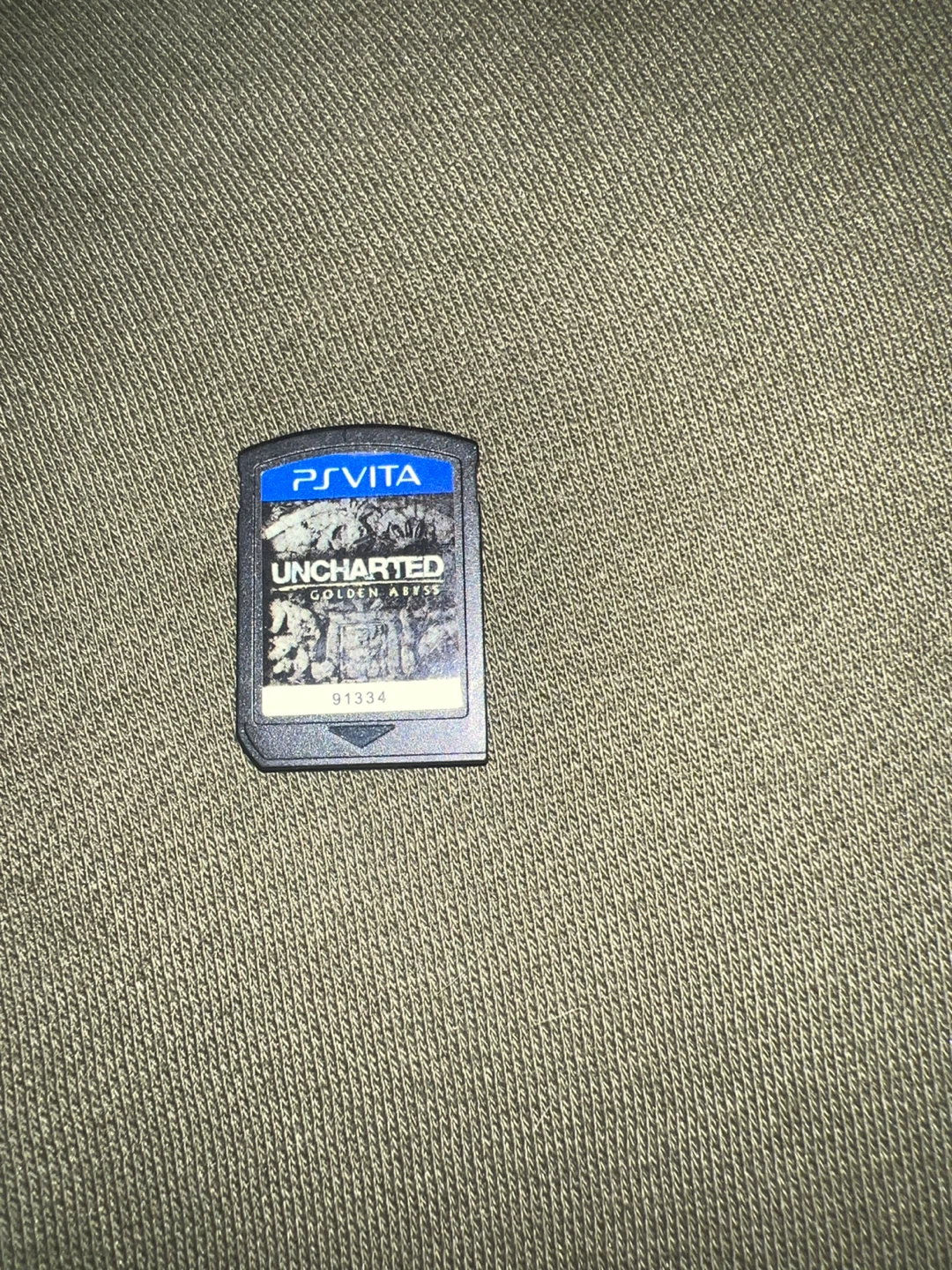 PS Vita Uncharted: Golden Abyss Game Cartridge