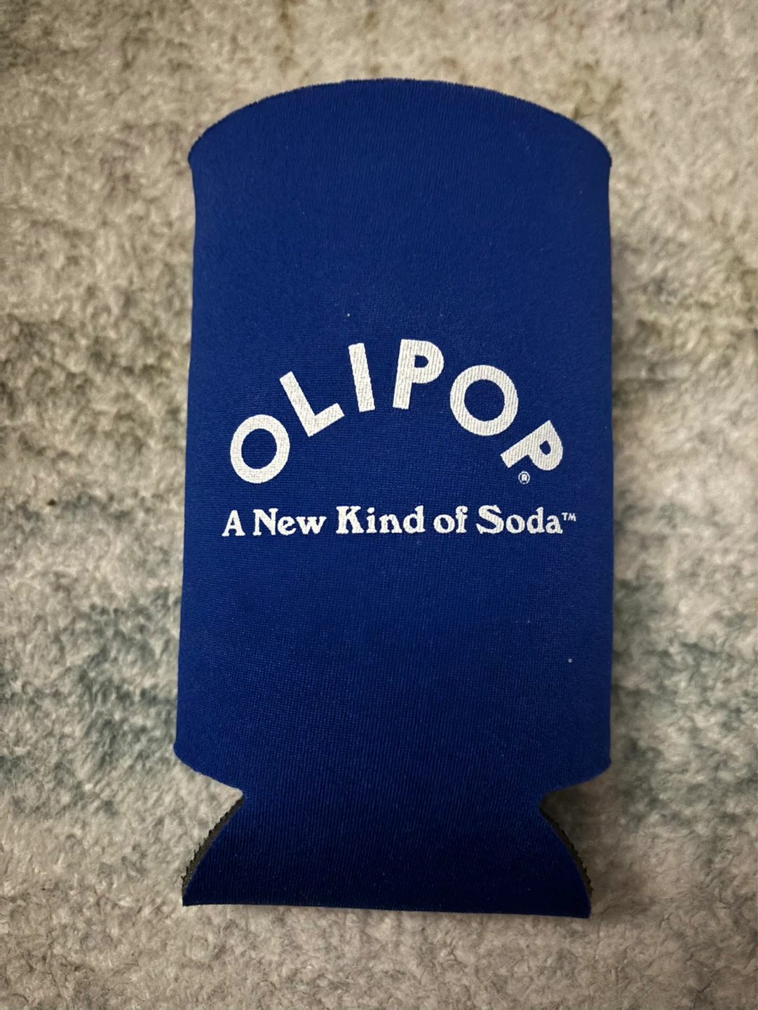 Olipop Blue Can Sleeve FREE