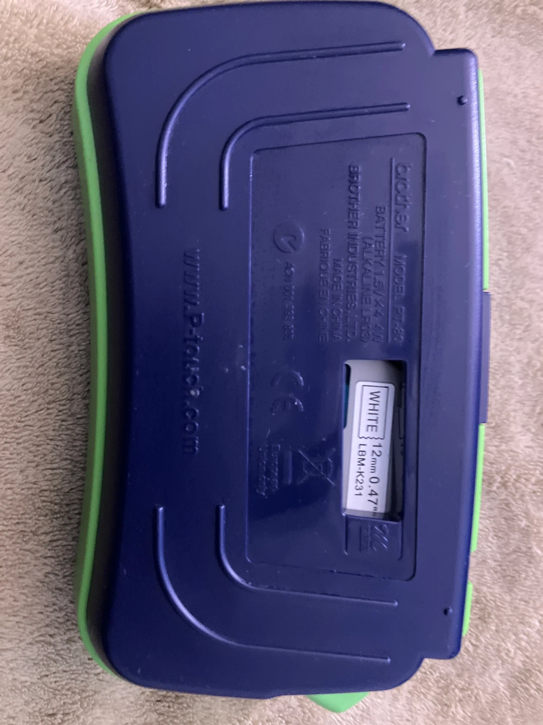 Brother P-touch PT-60 Label Maker - photo 3