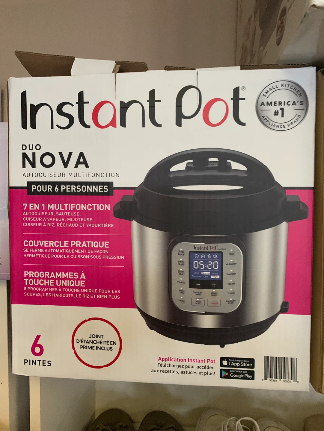 Instant Pot Duo Nova 6-Quart Multi-Cooker