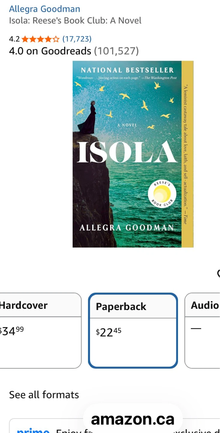 Isola: A Novel by Allegra Goodman - photo 2