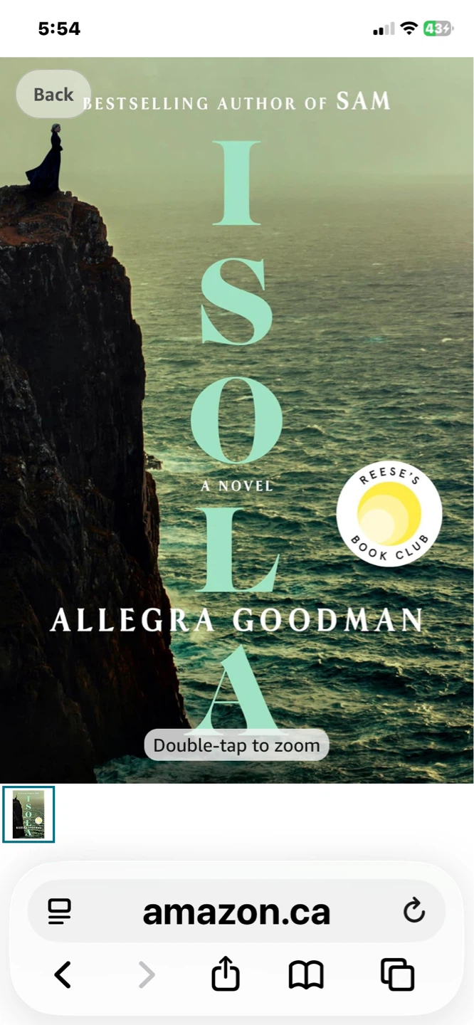 Isola: A Novel by Allegra Goodman - photo 3