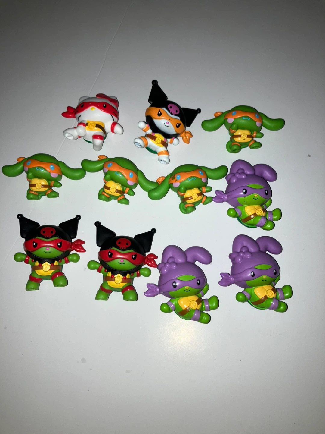 Kuromi X Ninja Turtles Full Canadian Set NO BOX - photo 3
