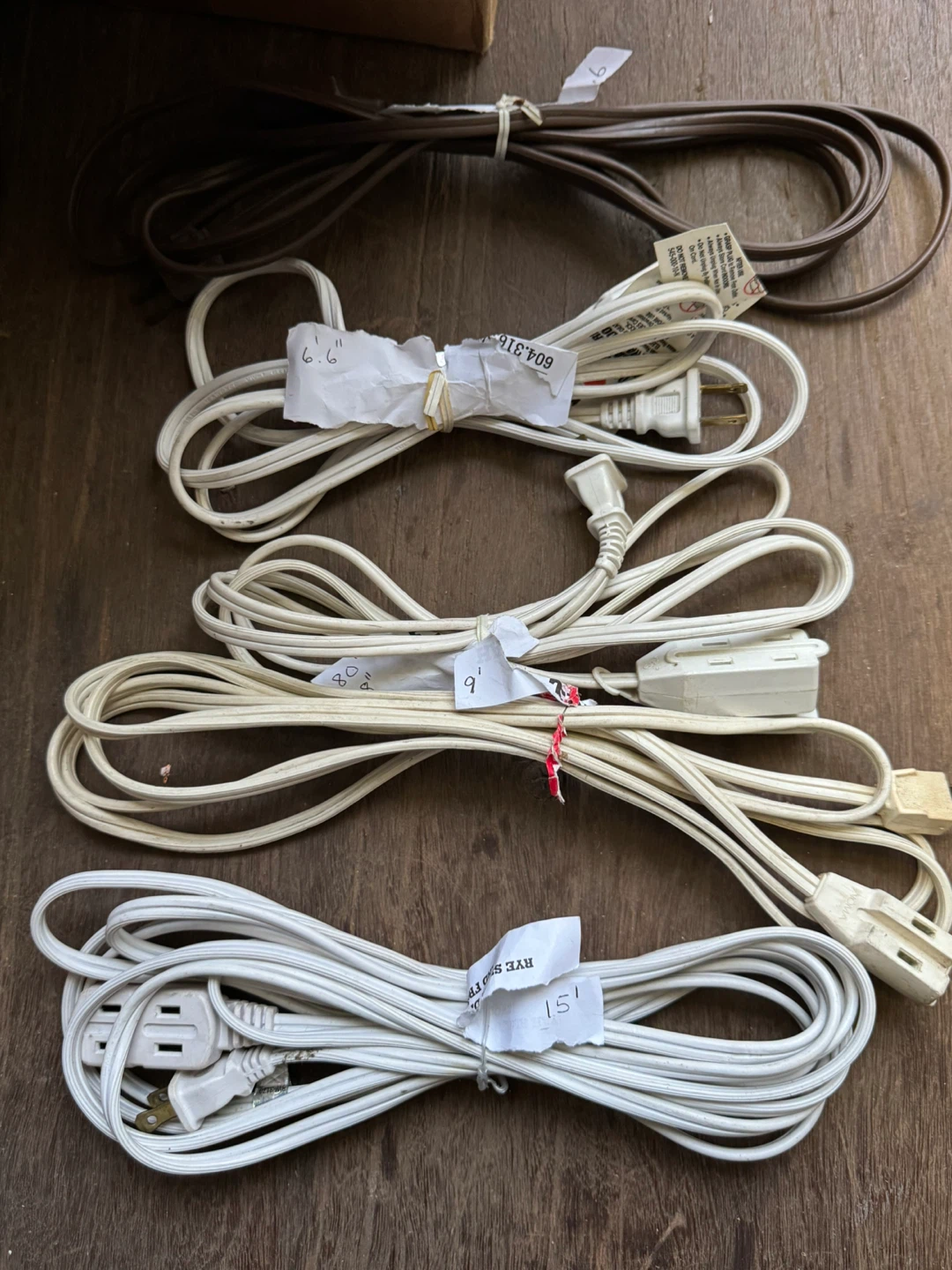 Extension Cords Lot - Various Lengths