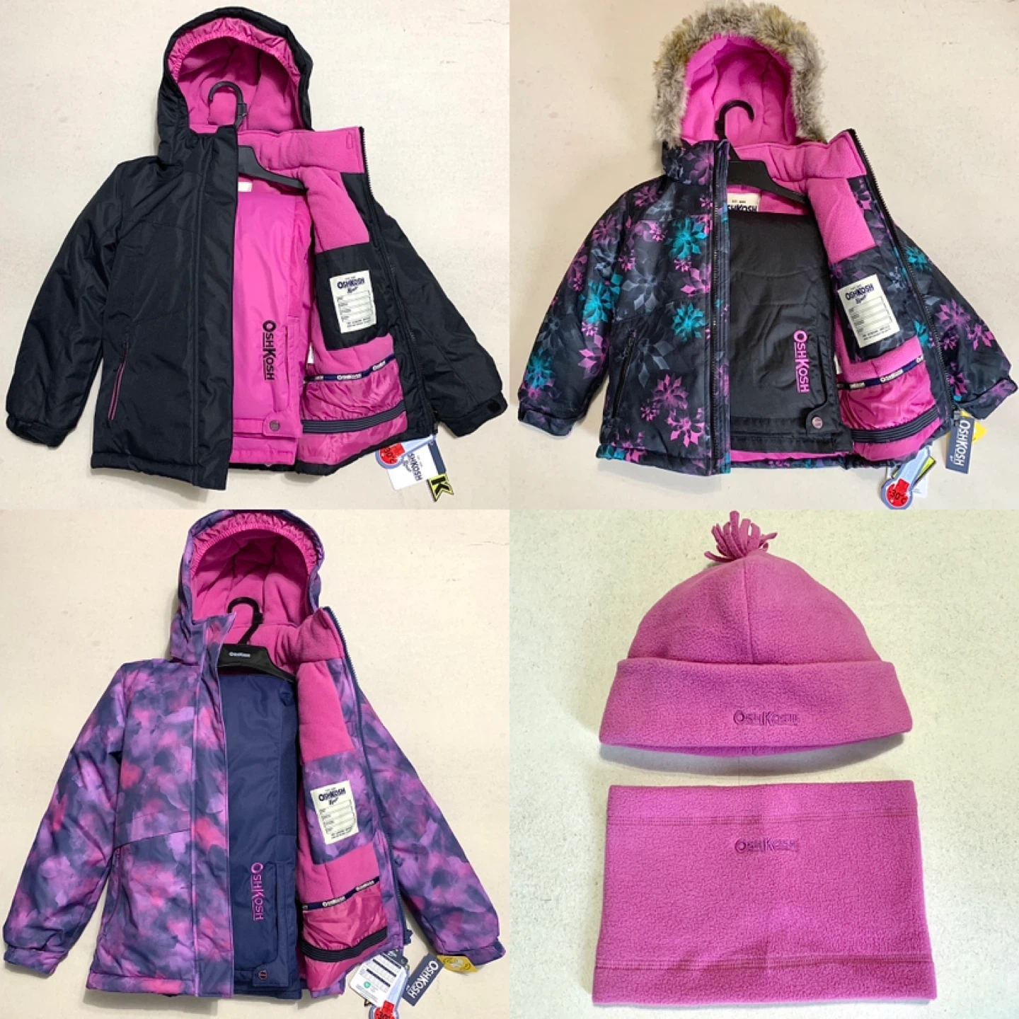 Kids Snowsuit Girls Size 10 Winter Coat and Snow Pants NEW
