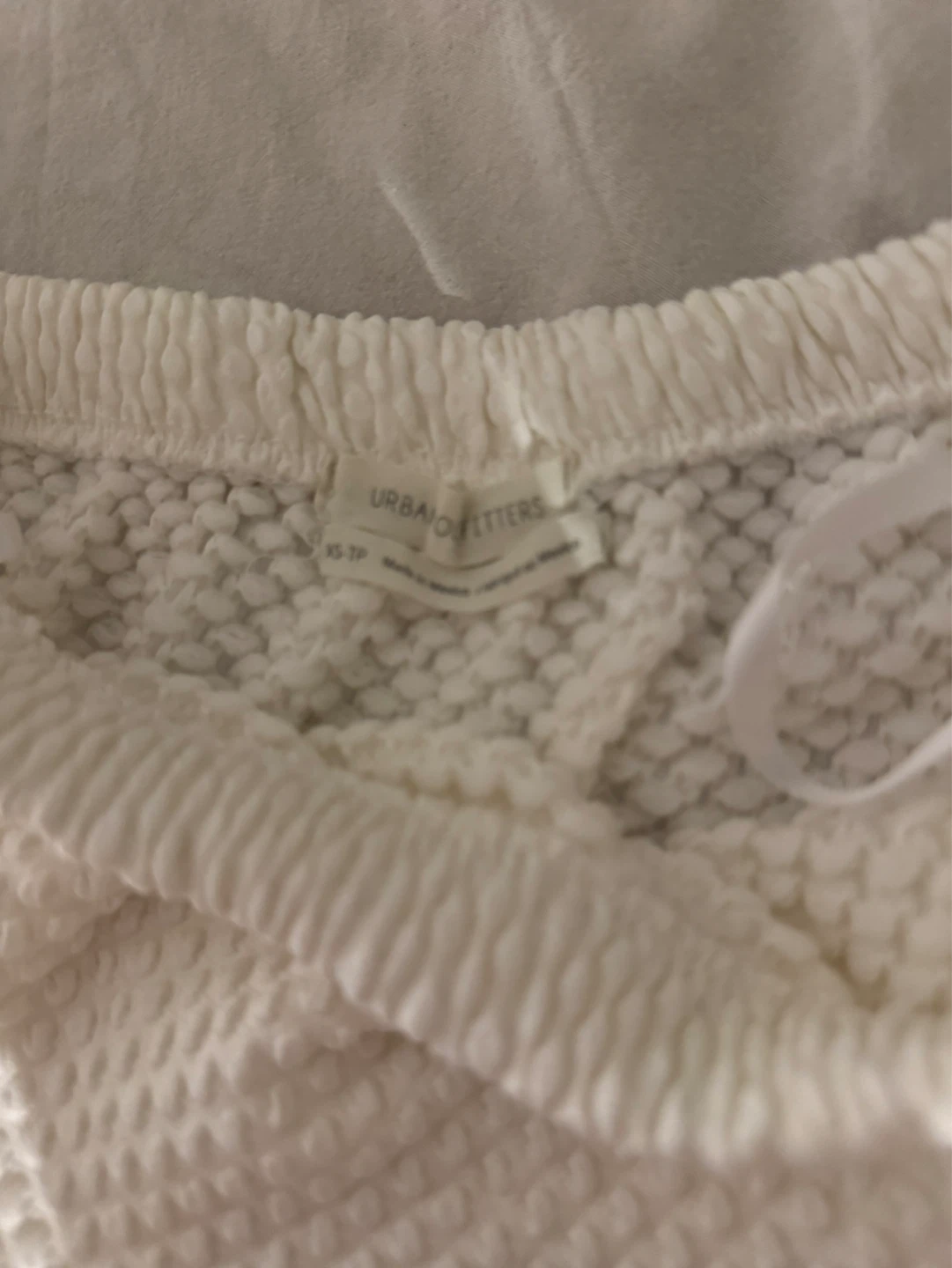 Urban Outfitters White Textured Off-the-Shoulder Top - XS - photo 2