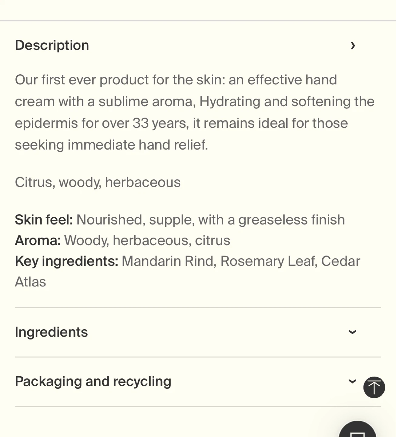 Aesop hand balm 500 mL - photo 2