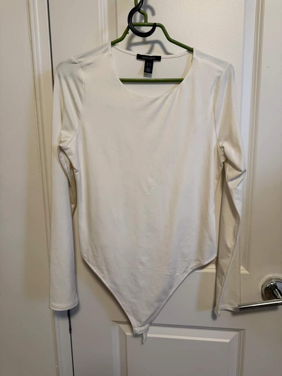 Set of 2 White Bodysuit