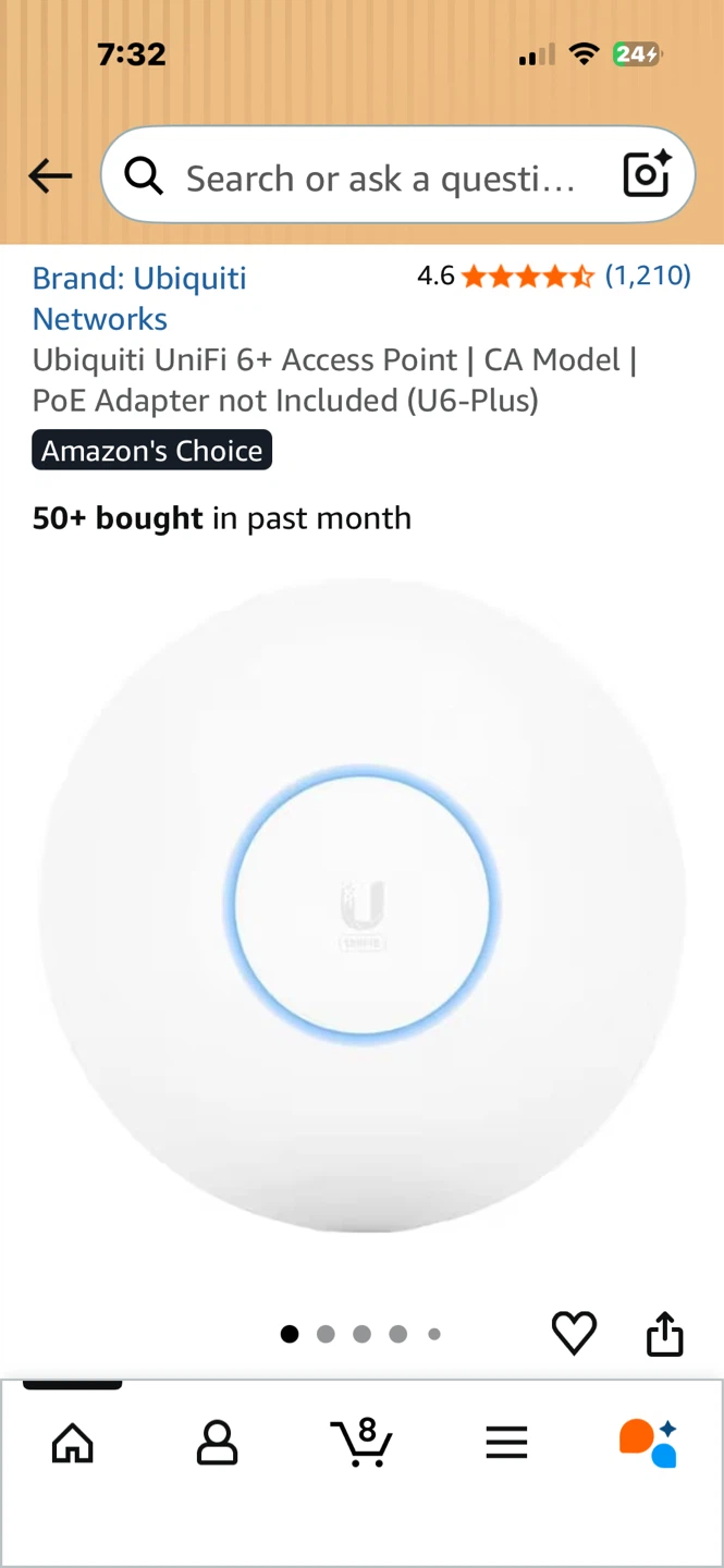 Ubiquiti UniFi 6+ Access Point - photo 2