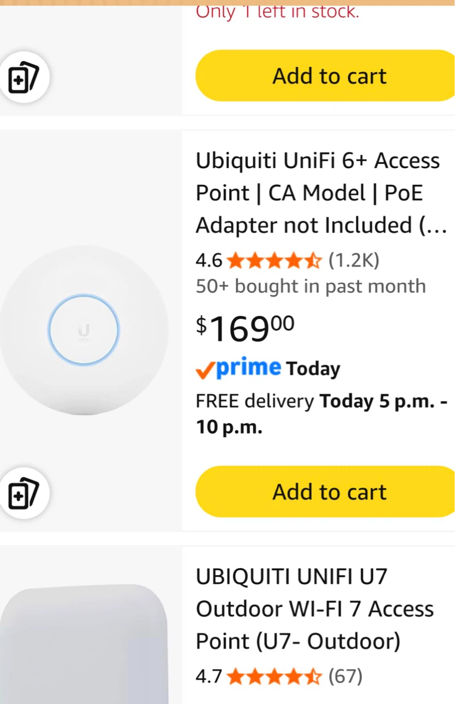 Ubiquiti UniFi 6+ Access Point