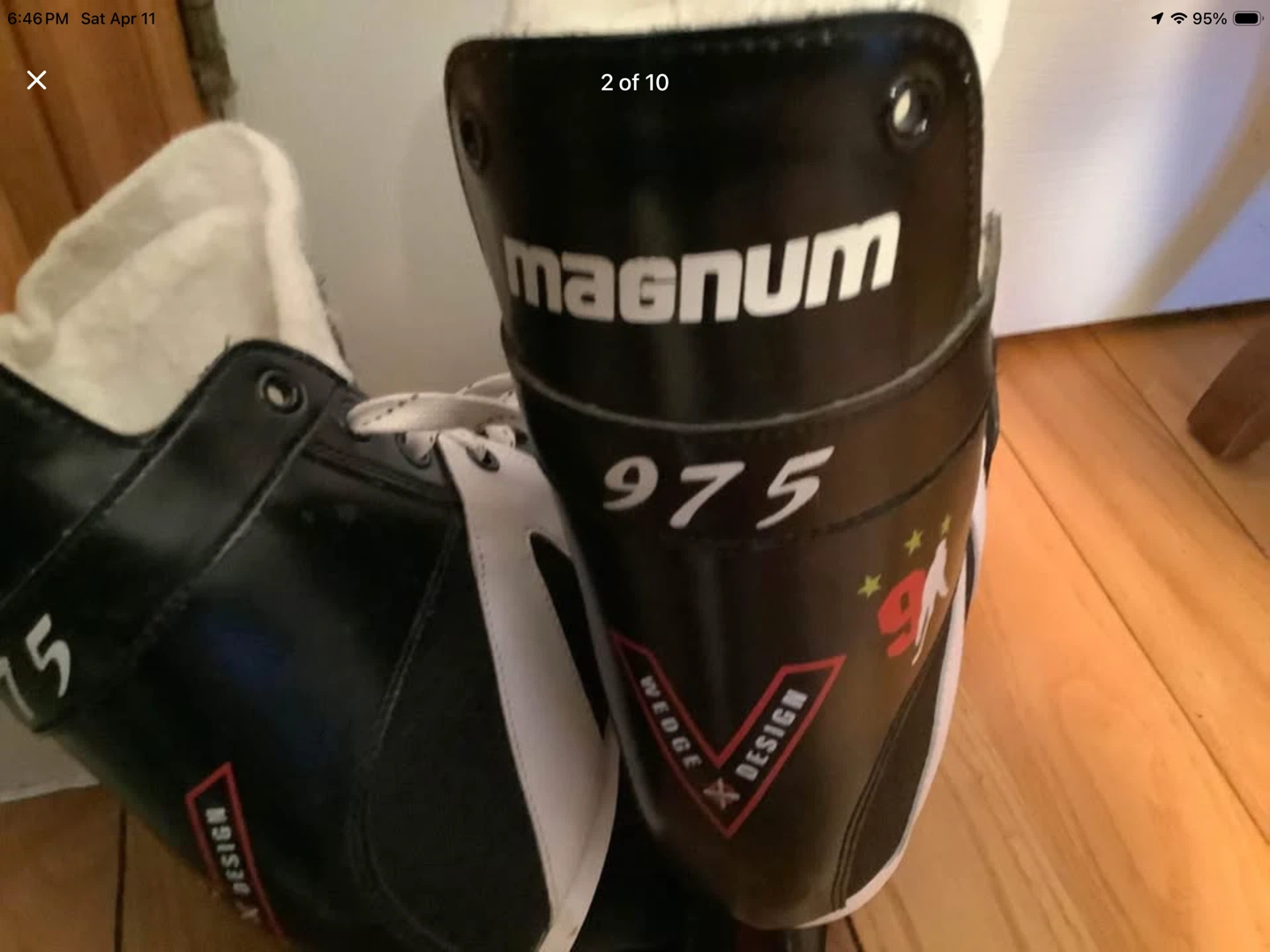 Gordie Howe Endorsed Men’s Magnum 975 Wedge Design Skates - photo 2