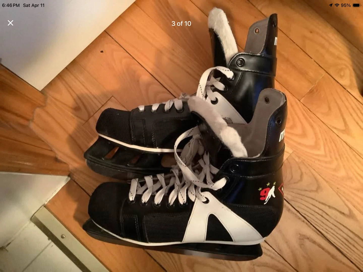 Gordie Howe Endorsed Men’s Magnum 975 Wedge Design Skates - photo 3