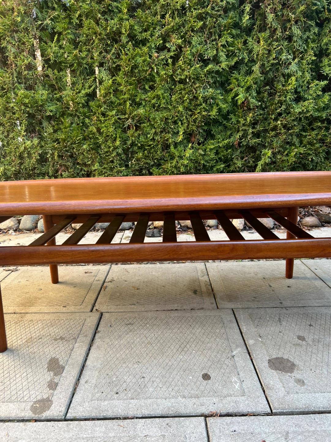 Danish Teak Surfboard Coffee Table by Grete Jalk - photo 5