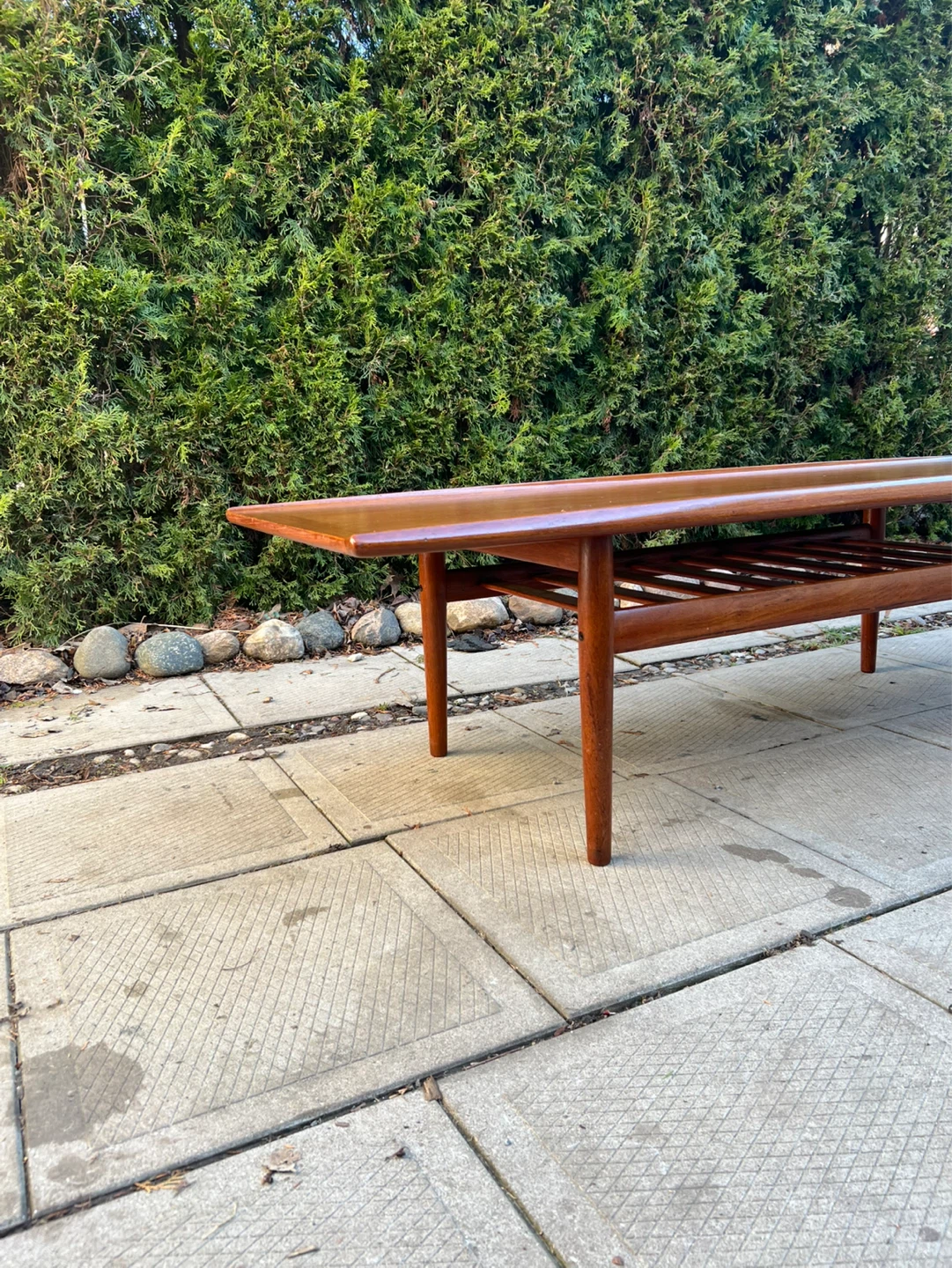 Danish Teak Surfboard Coffee Table by Grete Jalk - photo 4