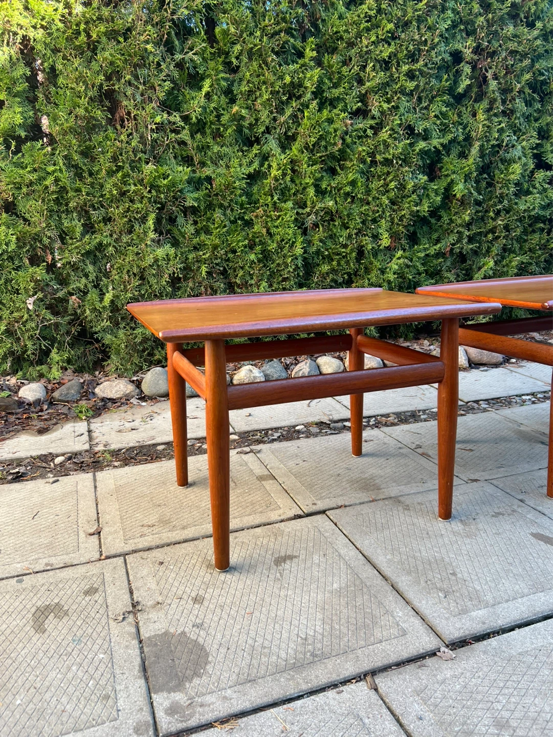 Danish Teak Side Tables by Grete Jalk - photo 3