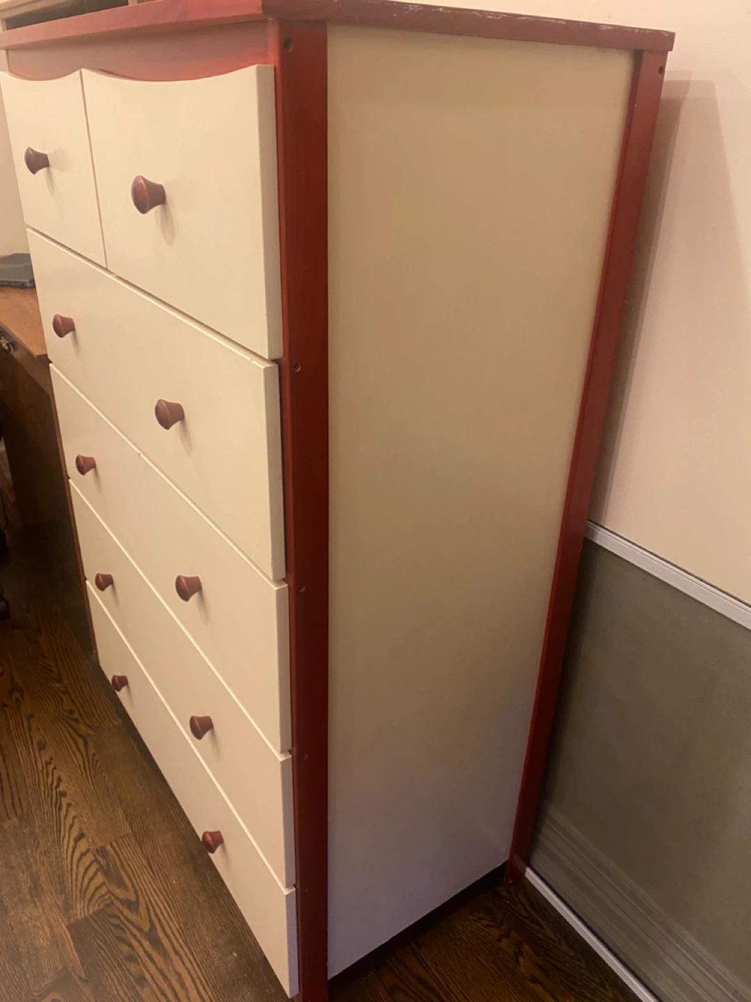 Six-Drawer Dresser with Wooden Knobs - photo 2