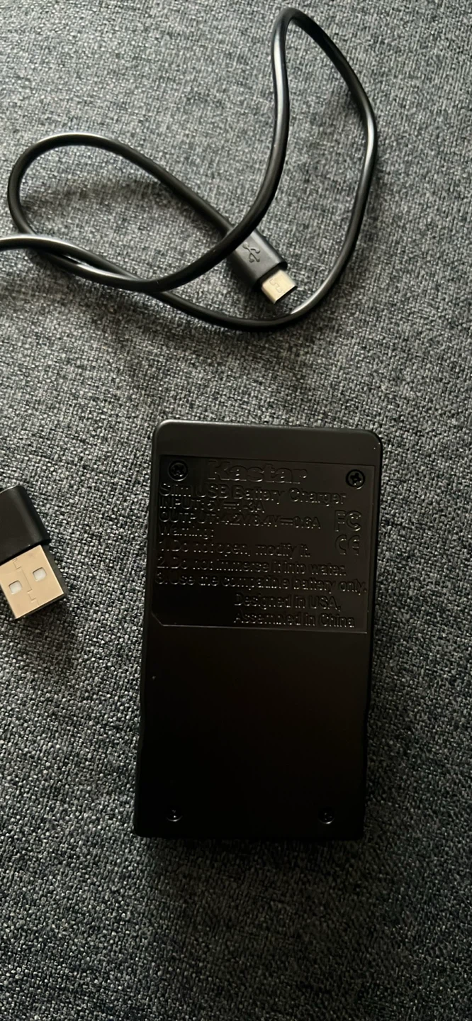 Kastar Battery Charger with USB Cable - photo 2