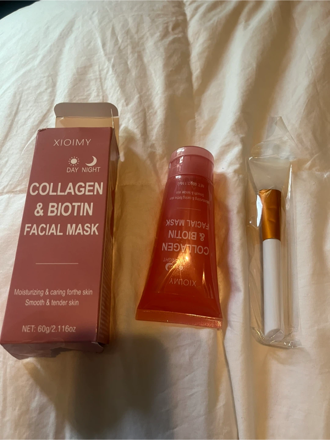 Xioimy Collagen & Biotin Facial Mask with Applicator