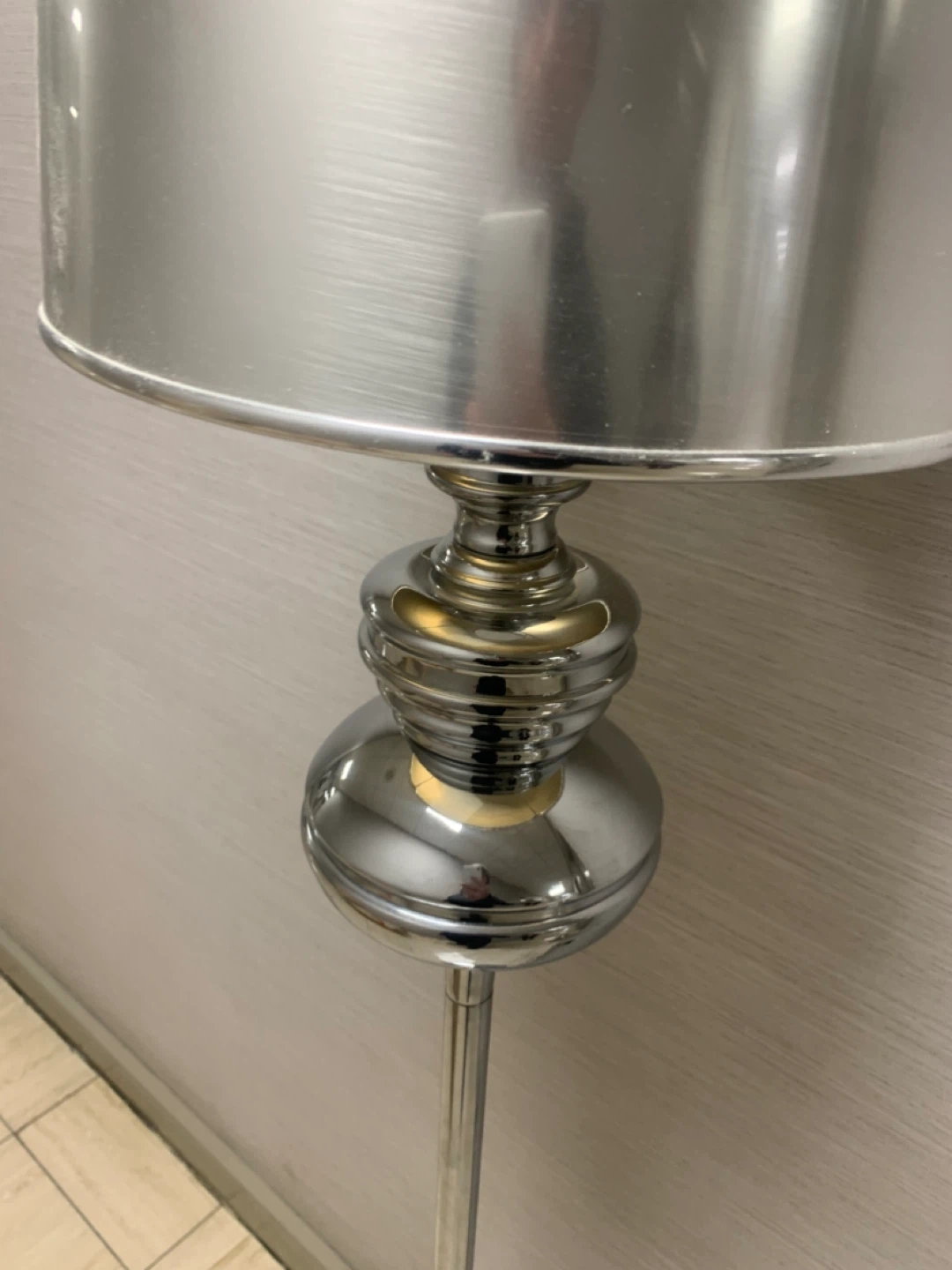 Standing Silver floor Lamp - photo 4