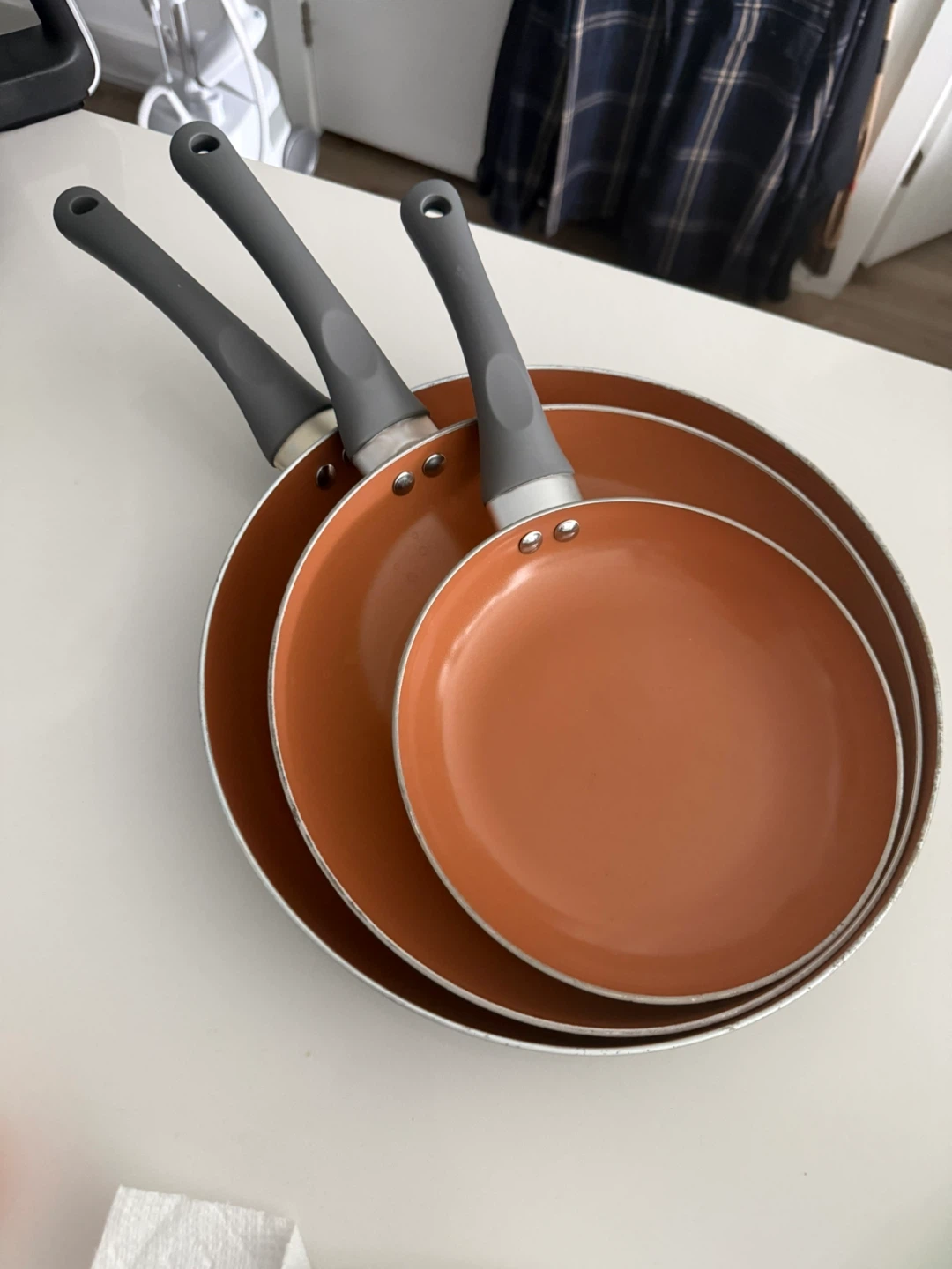 A frying pan set in very good condition!